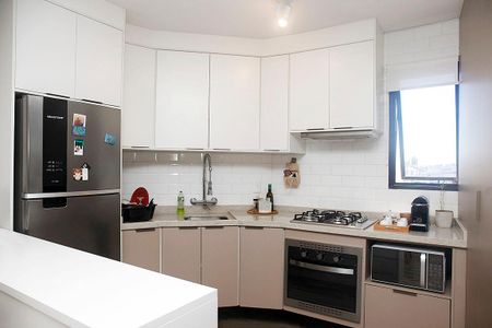 Apartamento à venda com 62m², 1 quarto e 1 vagaCozinha + Área de Serviço
