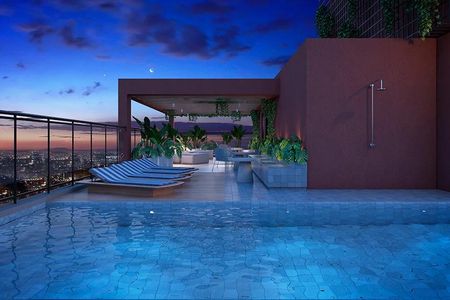 Apartamento à venda com 26m², 1 quarto e sem vaga Apartamento à venda com 26m², 1 quarto e sem vagaÁrea comum - Salão de festas