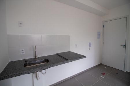Cozinha de apartamento à venda com 1 quarto, 26m² em Vila Sonia, São Paulo