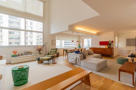 Sala de apartamento à venda com 4 quartos, 157m² em Pinheiros, São Paulo