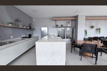 Apartamento para alugar com 34m², 1 quarto e 1 vaga Apartamento para alugar com 34m², 1 quarto e 1 vagaÁrea comum - Salão de festas