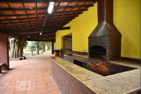 Casa de condomínio para alugar com 78m², 1 quarto e 2 vagas Casa de condomínio para alugar com 78m², 1 quarto e 2 vagasÁrea comum - Churrasqueira