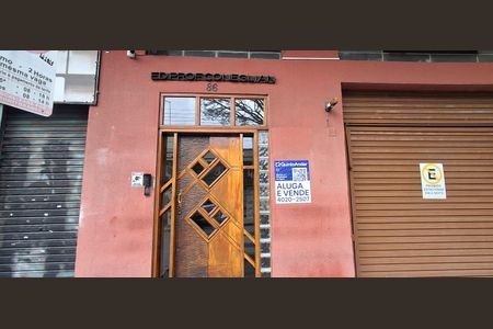 Apartamento à venda com 36m², 1 quarto e sem vagaFachada 