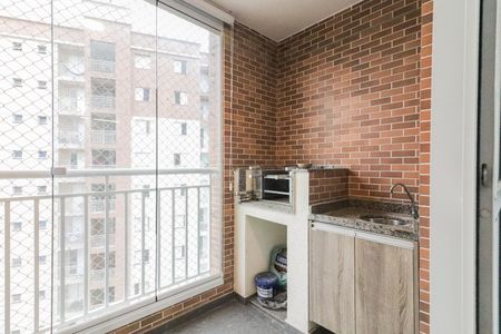 Varanda gourmet de apartamento à venda com 3 quartos, 70m² em Jaguaré, São Paulo