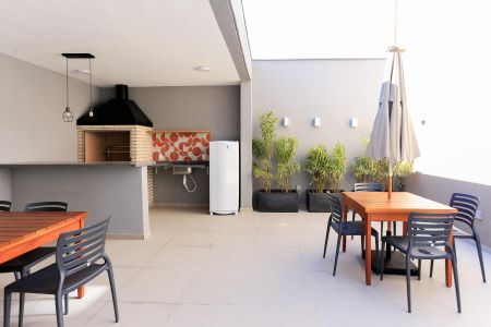 Apartamento à venda com 27m², 1 quarto e sem vaga Apartamento à venda com 27m², 1 quarto e sem vagaÁrea comum - Churrasqueira