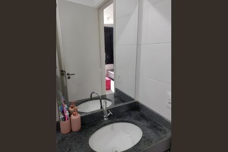 Banheiro da Suíte de apartamento para alugar com 1 quarto, 35m² em Jurubatuba, São Paulo