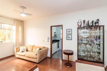 Sala de apartamento à venda com 3 quartos, 90m² em Palmares, Belo Horizonte