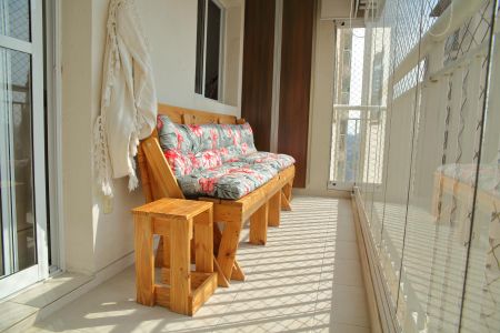 Apartamento à venda com 80m², 3 quartos e 2 vagasSacada da Sala