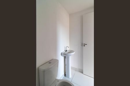 Banheiro da Suíte de apartamento para alugar com 1 quarto, 27m² em Bom Retiro, São Paulo