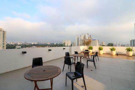 Apartamento para alugar com 36m², 2 quartos e sem vaga Apartamento para alugar com 36m², 2 quartos e sem vagaÁrea comum - Churrasqueira