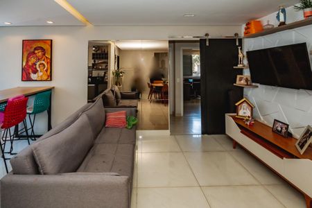 Sala de apartamento para alugar com 3 quartos, 90m² em Castelo, Belo Horizonte