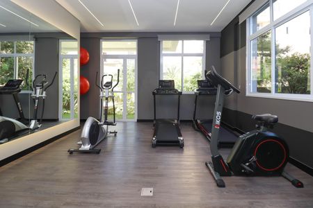 Apartamento para alugar com 31m², 1 quarto e sem vaga Apartamento para alugar com 31m², 1 quarto e sem vagaAcademia