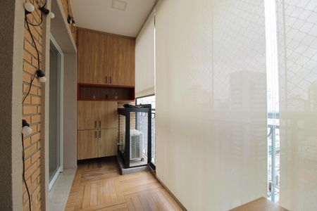 Varanda de apartamento para alugar com 1 quarto, 48m² em Vila Nova Conceição, São Paulo