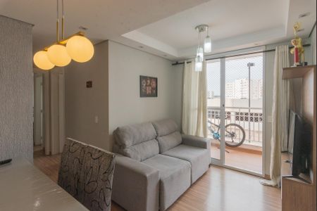 Sala de apartamento à venda com 2 quartos, 55m² em Parque Industrial, Campinas