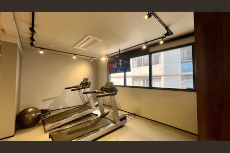 Studio para alugar com 22m², 1 quarto e sem vagaÁrea comum - Academia