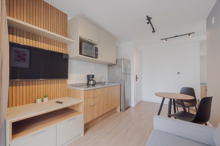 Sala de apartamento para alugar com 1 quarto, 31m² em Pinheiros, São Paulo