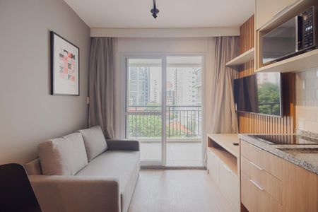 Sala de apartamento para alugar com 1 quarto, 31m² em Pinheiros, São Paulo
