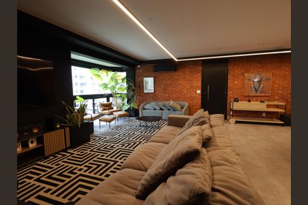 Sala de apartamento à venda com 3 quartos, 110m² em Vila Andrade, São Paulo