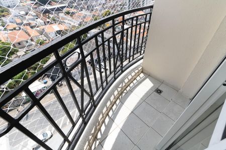 Varanda da Sala de apartamento para alugar com 2 quartos, 58m² em Ipiranga, São Paulo