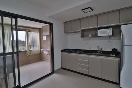 Sala de apartamento para alugar com 1 quarto, 38m² em Granja Marileusa, Uberlândia