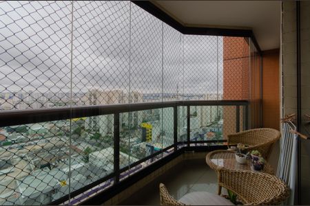 Varanda da Sala de apartamento para alugar com 4 quartos, 140m² em Ipiranga, São Paulo