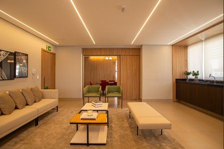 Apartamento para alugar com 62m², 2 quartos e 1 vaga Apartamento para alugar com 62m², 2 quartos e 1 vagaÁrea comum - Salão de festas