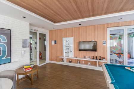 Apartamento para alugar com 49m², 2 quartos e 1 vaga Apartamento para alugar com 49m², 2 quartos e 1 vagaÁrea comum - Salão de festas