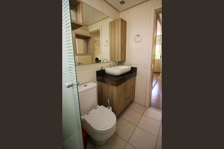 Casa de condomínio para alugar com 218m², 4 quartos e 2 vagasBanheiro da Suíte 1