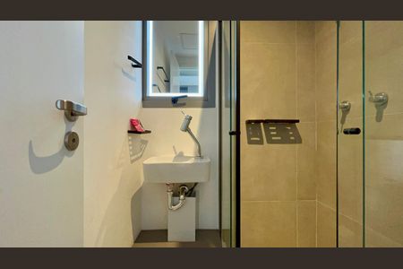 Studio para alugar com 22m², 1 quarto e sem vaga Studio para alugar com 22m², 1 quarto e sem vagaBanheiro