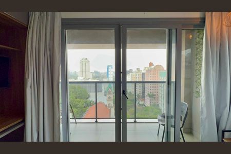 Studio para alugar com 22m², 1 quarto e sem vaga Studio para alugar com 22m², 1 quarto e sem vagaVaranda