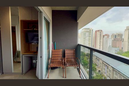 Studio para alugar com 22m², 1 quarto e sem vaga Studio para alugar com 22m², 1 quarto e sem vagaVaranda