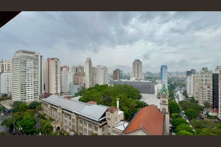 Vista da Varanda de kitnet/studio para alugar com 1 quarto, 22m² em Jardim Paulista, São Paulo