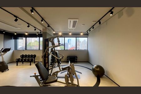 Studio para alugar com 22m², 1 quarto e sem vaga Studio para alugar com 22m², 1 quarto e sem vagaAcademia