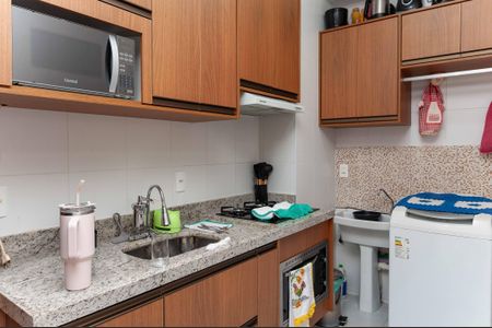 Apartamento para alugar com 40m², 2 quartos e sem vagaCozinha Americana