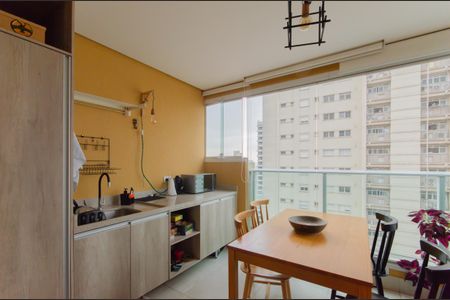 Varanda de apartamento para alugar com 1 quarto, 42m² em Paraíso, São Paulo