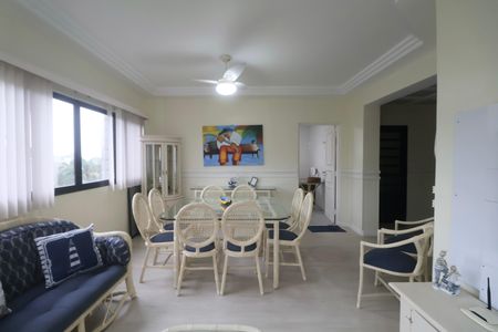 Sala de apartamento para alugar com 3 quartos, 150m² em Balneario Cidade Atlantica, Guarujá