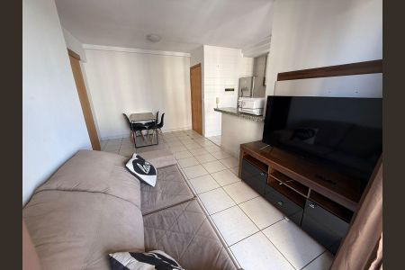 Sala de apartamento para alugar com 1 quarto, 46m² em Setor Bela Vista, Goiânia