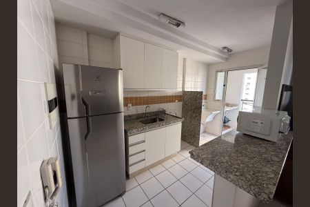 Cozinha de apartamento para alugar com 1 quarto, 46m² em Setor Bela Vista, Goiânia