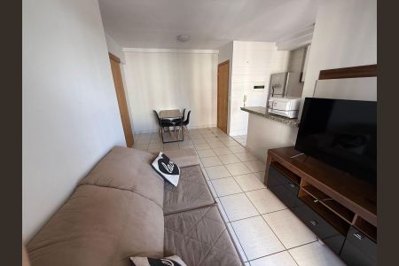 Sala de apartamento para alugar com 1 quarto, 46m² em Setor Bela Vista, Goiânia