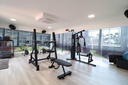 Casa de condomínio para alugar com 81m², 3 quartos e 2 vagasÁrea comum - Academia