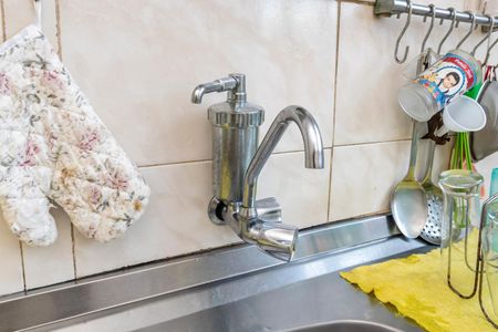 Apartamento à venda com 50m², 2 quartos e 1 vagaCozinha - Torneira