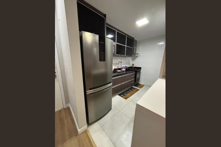Cozinha de apartamento à venda com 2 quartos, 54m² em Vila Camilópolis, Santo André