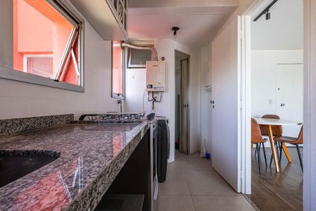 Sala/Cozinha de apartamento para alugar com 1 quarto, 60m² em Pinheiros, São Paulo