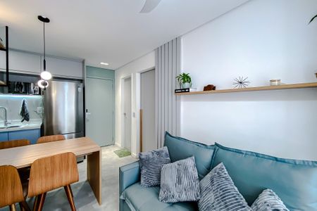 Sala de apartamento à venda com 2 quartos, 38m² em Jardim Analia Franco, São Paulo