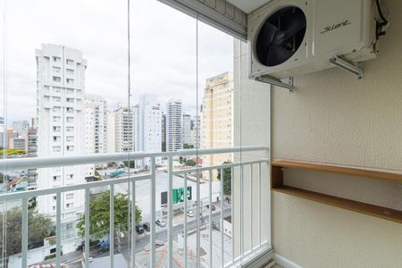 Varanda de apartamento à venda com 1 quarto, 42m² em Vila Olímpia, São Paulo