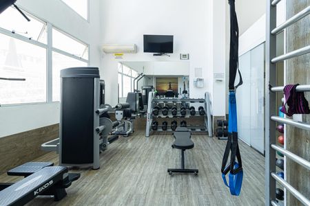 Apartamento à venda com 42m², 1 quarto e 1 vaga Apartamento à venda com 42m², 1 quarto e 1 vagaÁrea comum - Academia