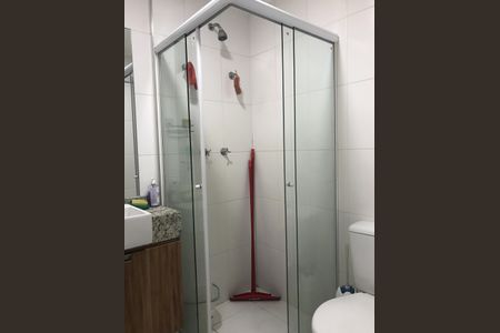 Banheiro Social de kitnet/studio para alugar com 1 quarto, 30m² em Centro Histórico de São Paulo, São Paulo