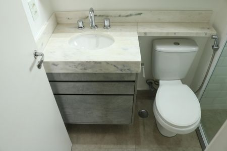 Apartamento à venda com 65m², 2 quartos e 1 vagaBanheiro da Suíte