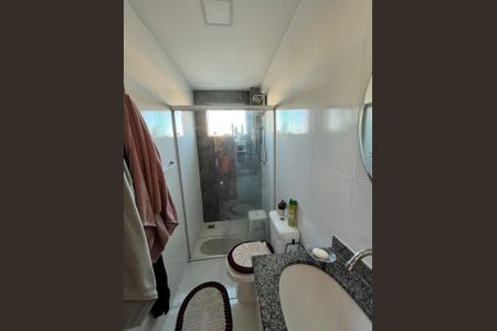 Banheiro Social de apartamento à venda com 2 quartos, 68m² em Jardim Imperial, Lagoa Santa