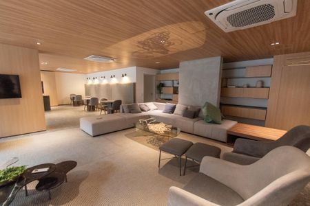 Apartamento à venda com 84m², 2 quartos e 2 vagas Apartamento à venda com 84m², 2 quartos e 2 vagasHall social